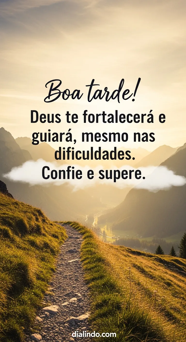 Confiança: Deus te conduzirá.