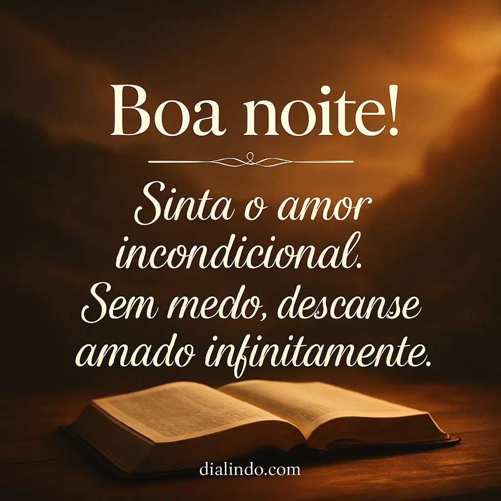 Amor Infinito: Repouso Sem Medo