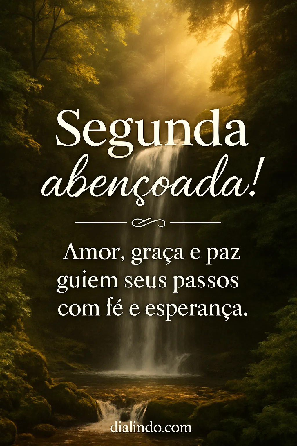 Segunda: Amor, Graça, Fé.