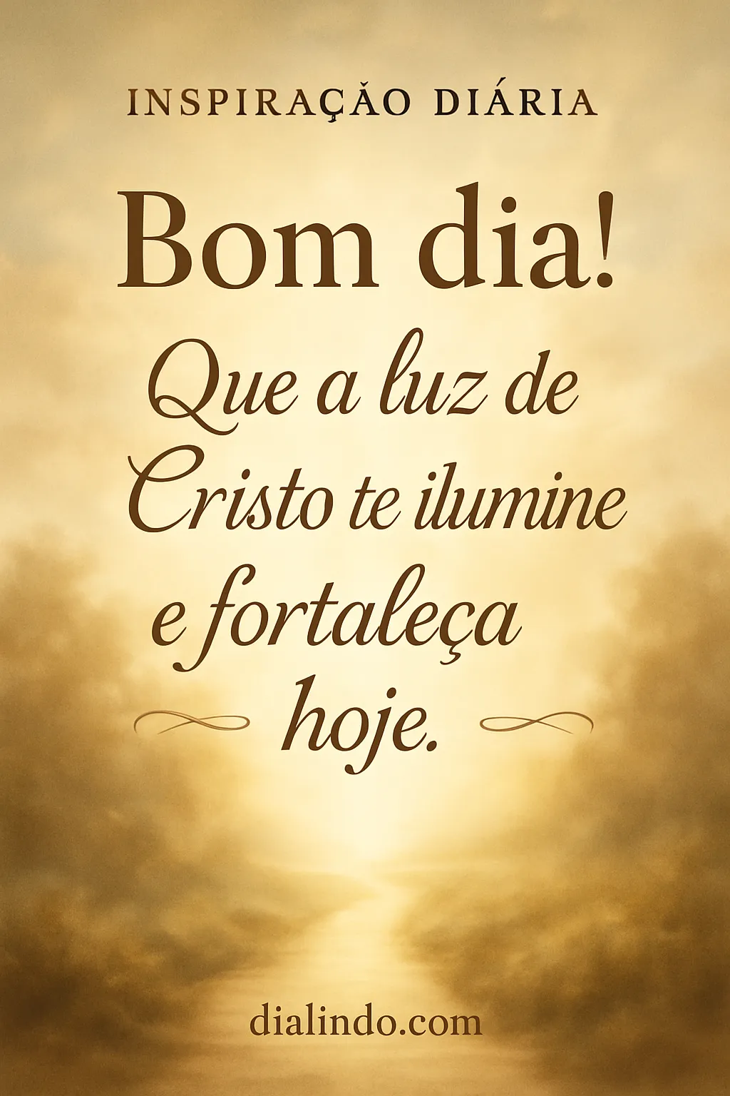 Cristo: Luz e Fortitude diária
