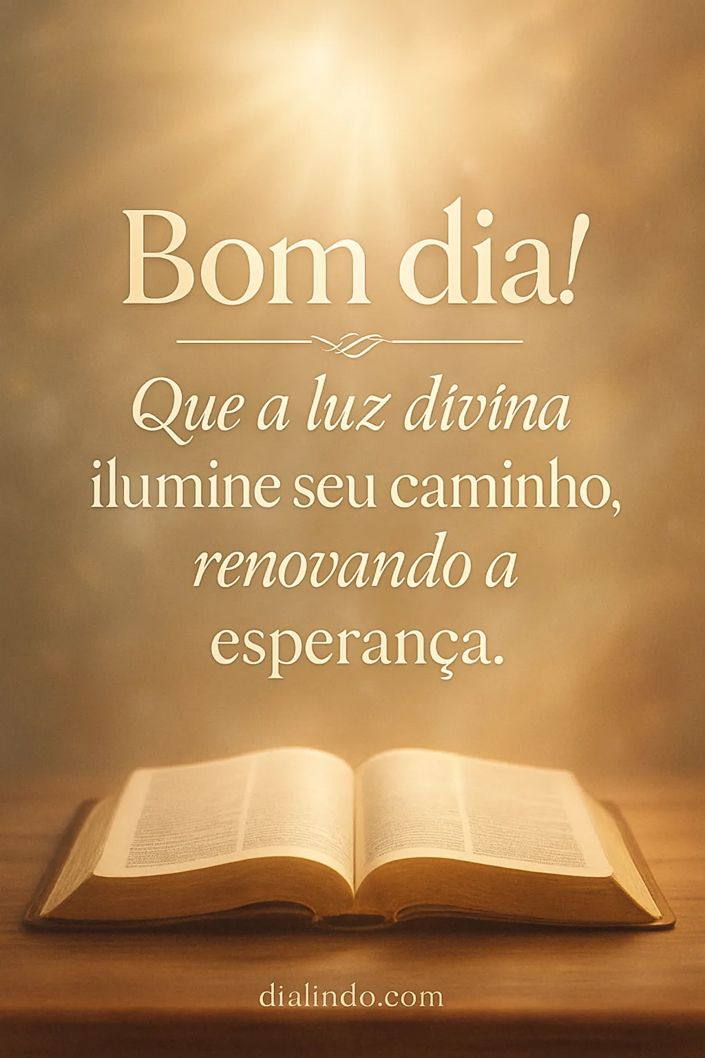 Luz, Caminho e Nova Aurora