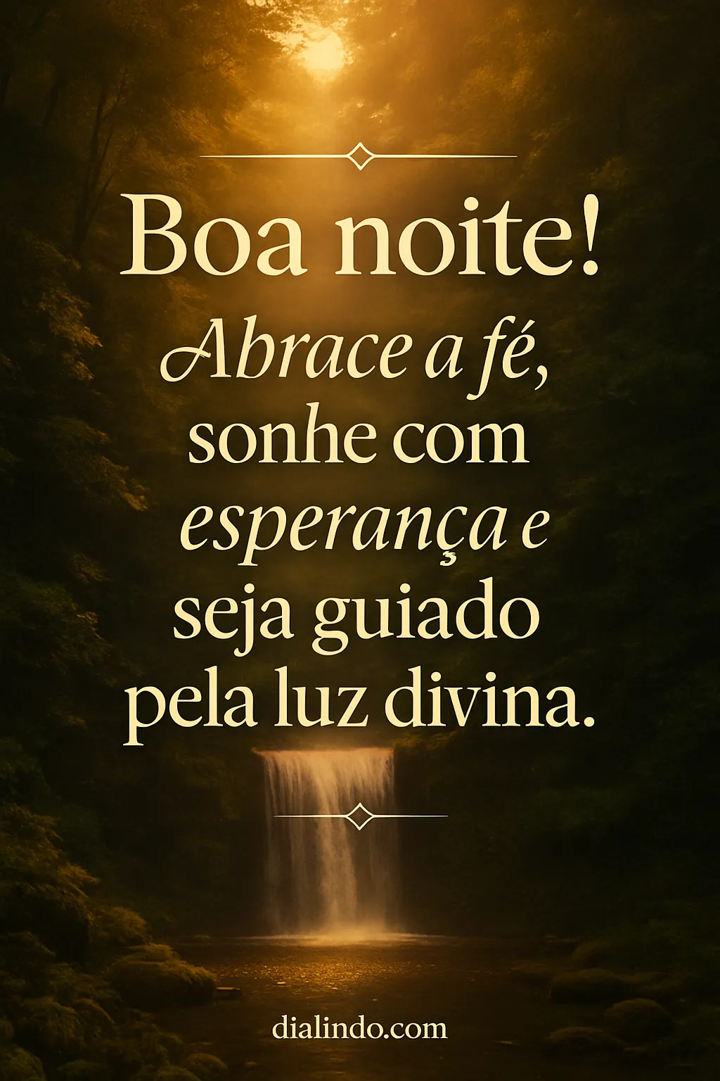 Luz Divina: Fé, Sonho, Guia