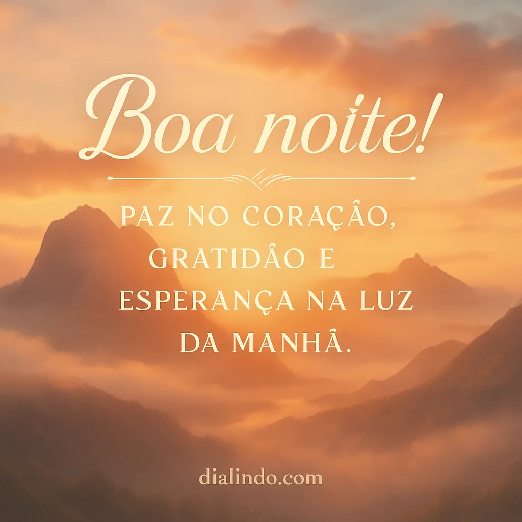 Alvorecer da Paz Grata.