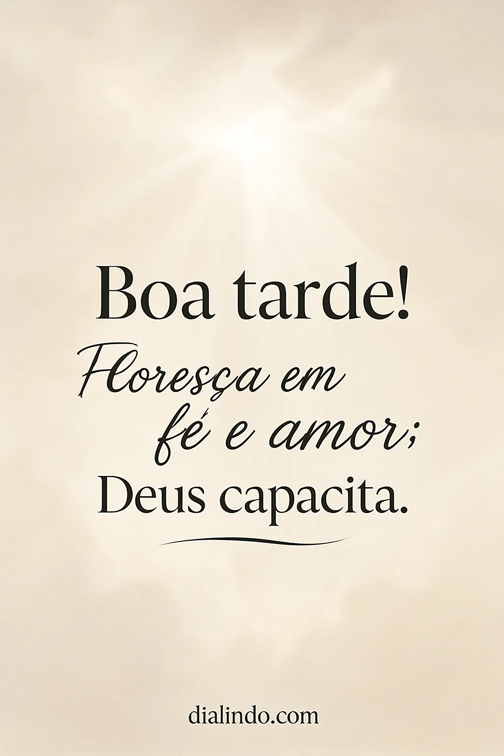 Florescer Capacitado: Fé e Amor