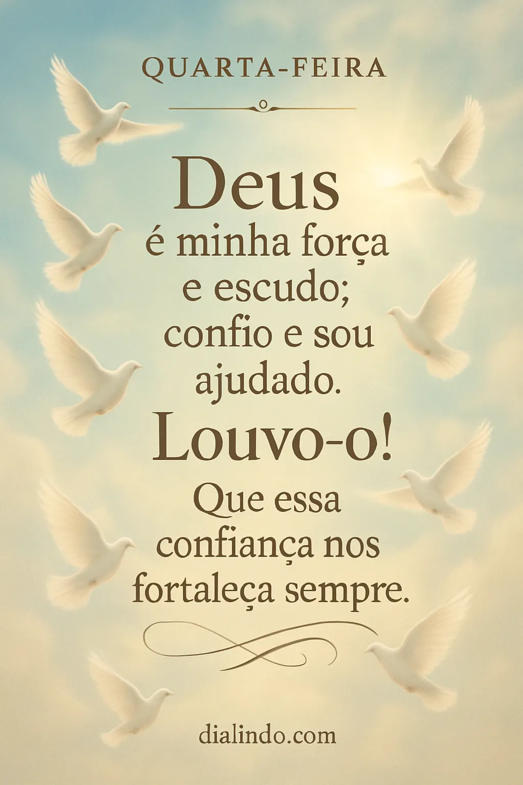 Confiança Escudo: Ajuda e Louvor