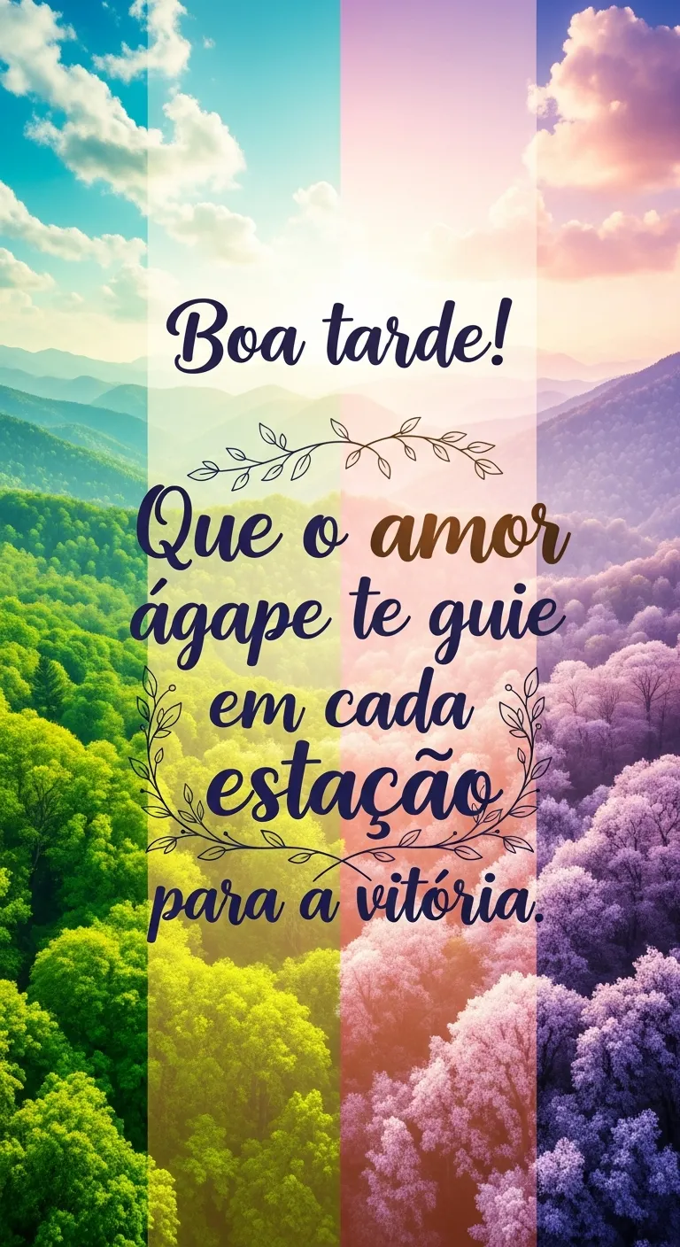 Ágape: Rumo à Vitória Sazonal