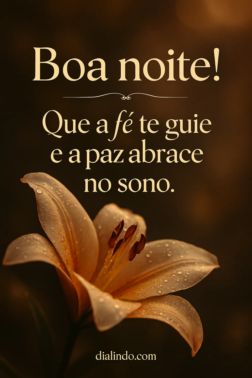 Fé, sono, paz: Guia e Abraço