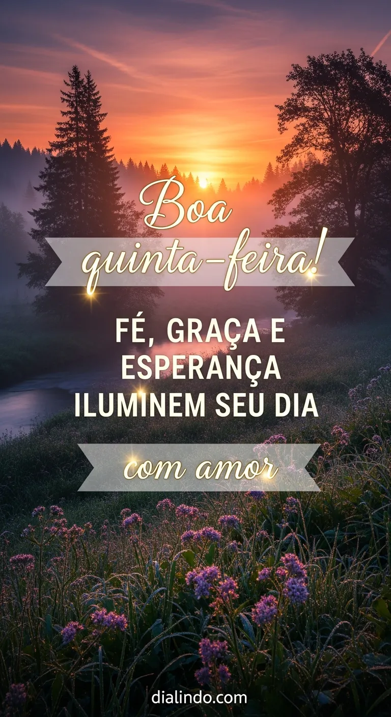 Quinta: Amor Iluminado e Esperança