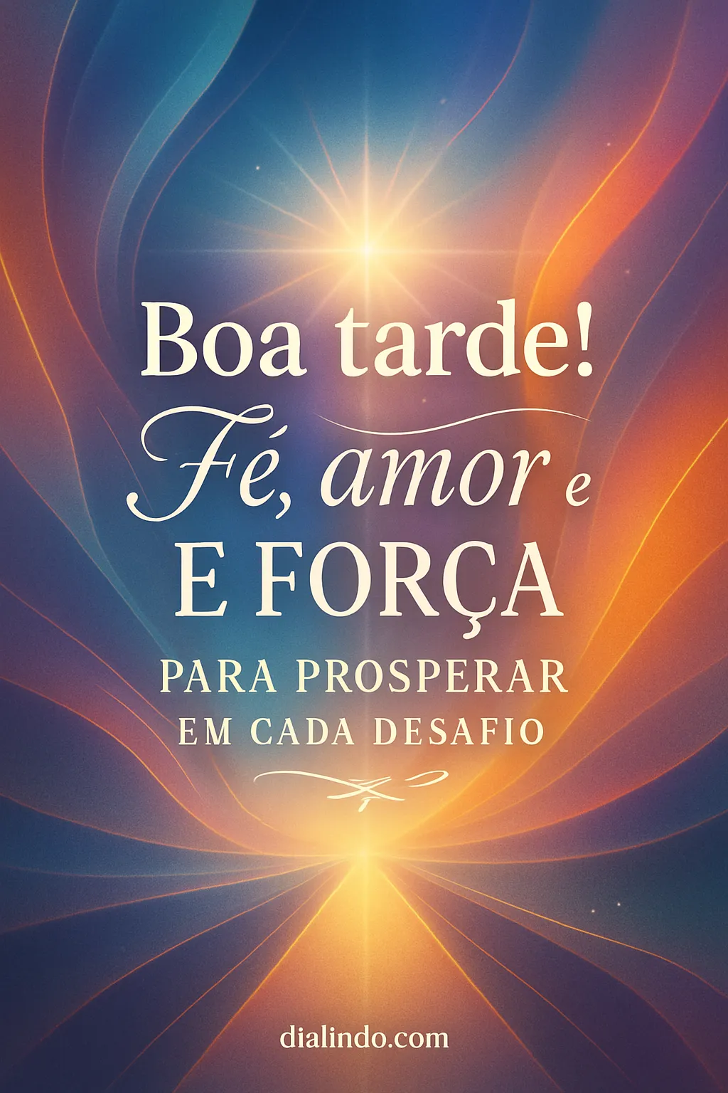 Prosperar: Desafio, Fé e Amor - Mensagem inspiradora
