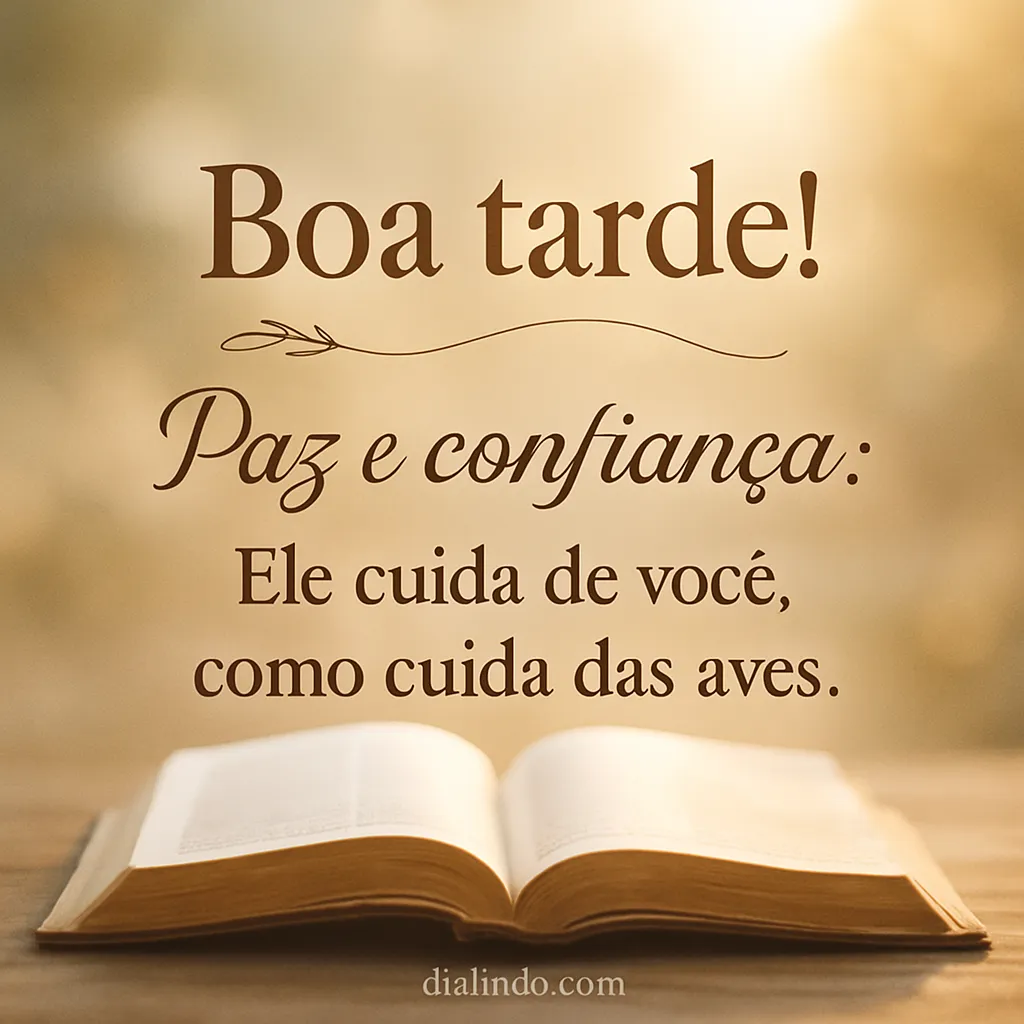 Ninho Seguro: Confiança Divina - Mensagem inspiradora