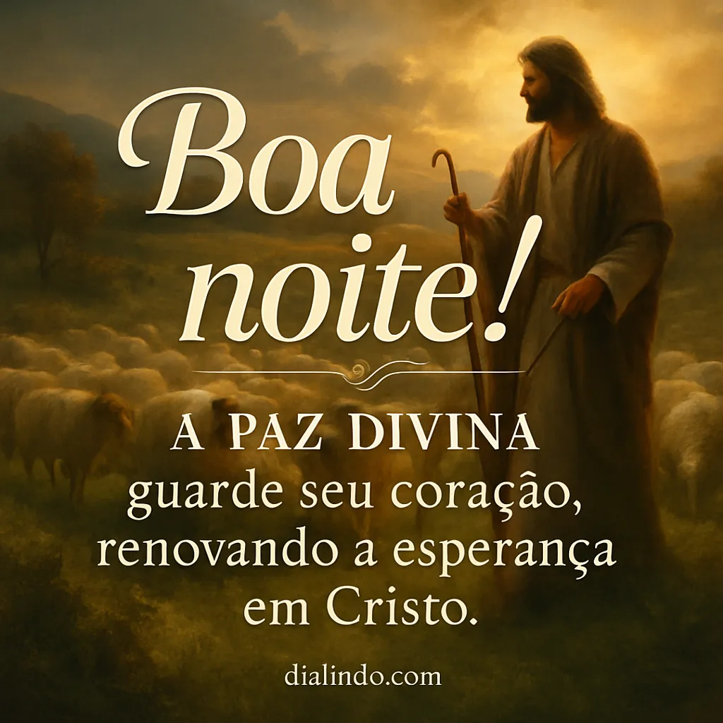 Coração guardado, esperança em Cristo. - Mensagem inspiradora