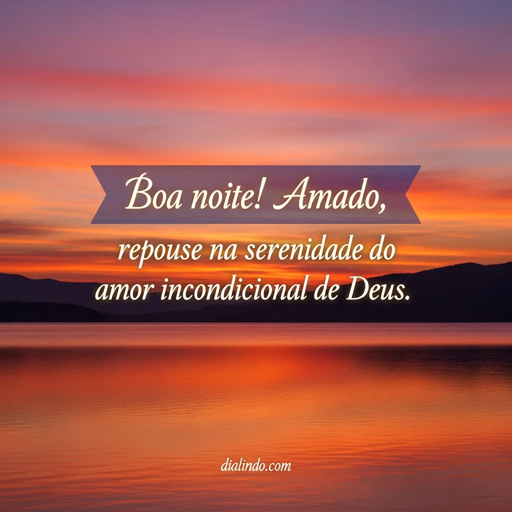 Deus Acalma o Sono Amado.