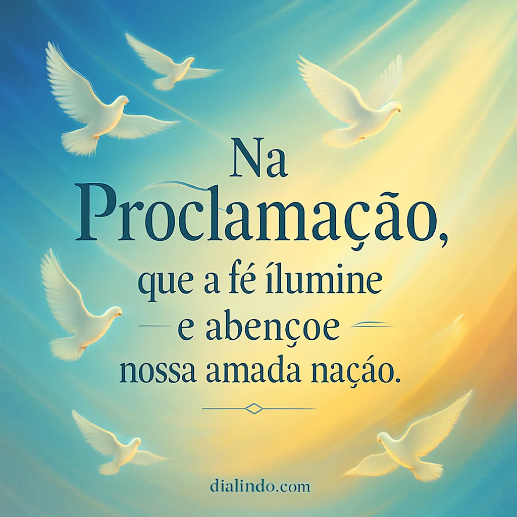 Pátria Abençoada: Fé Proclamada