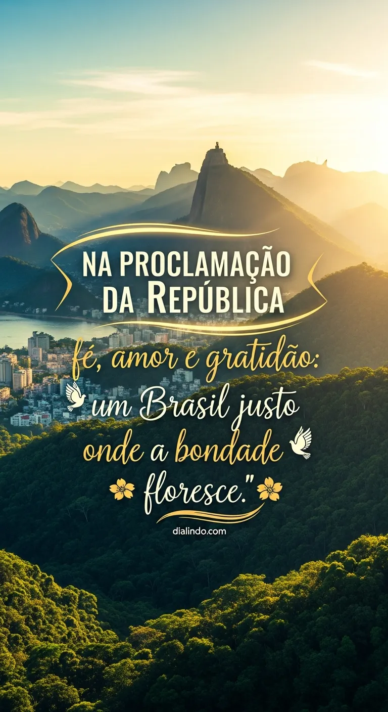 República: Bondade Floresce em Justiça.