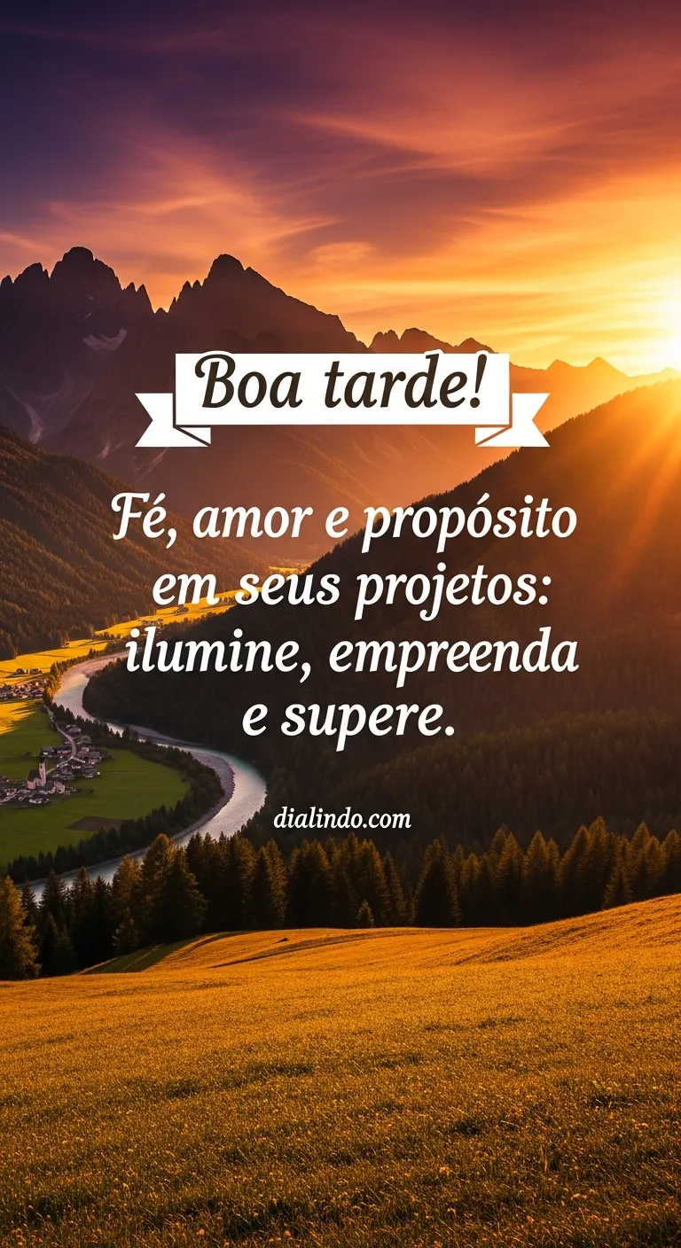 Luz, Propósito e Superação Ativa - Mensagem inspiradora