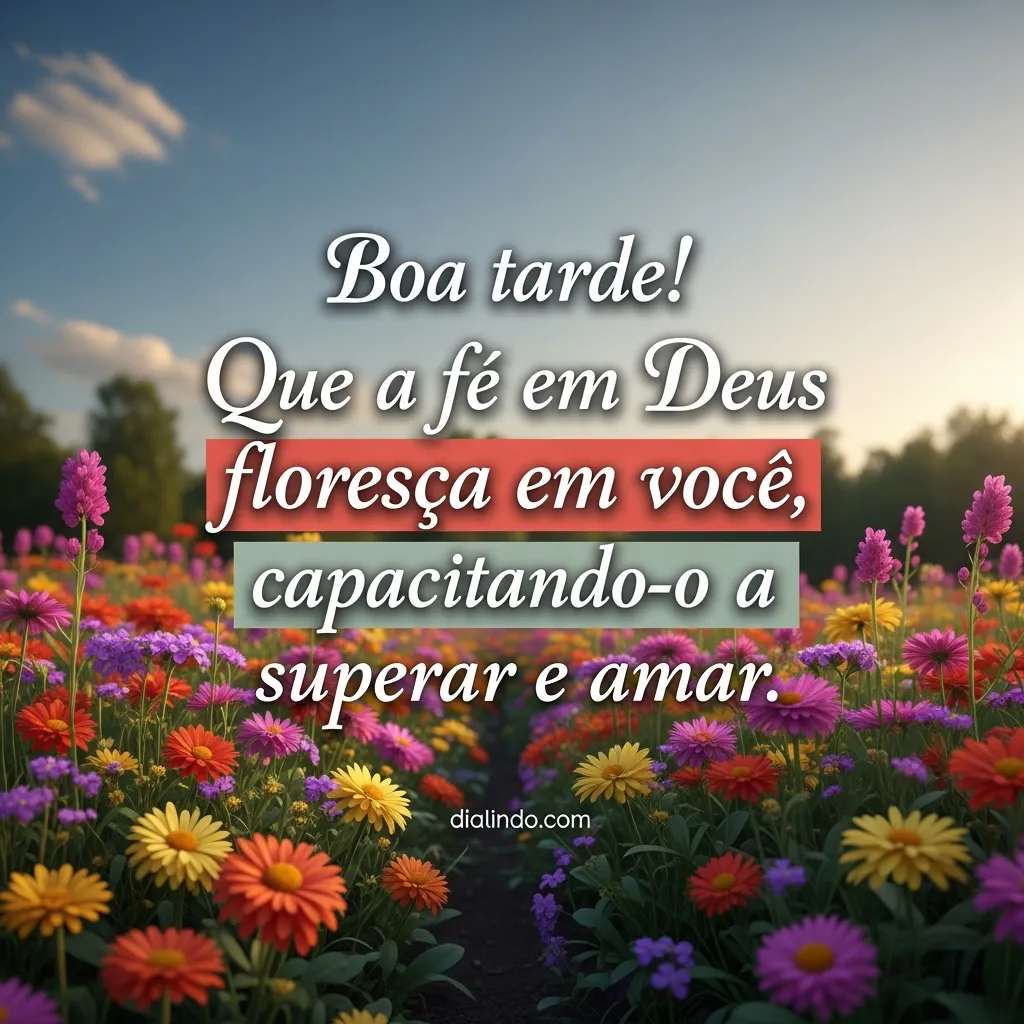 Fé Florescente: Superar e Amar