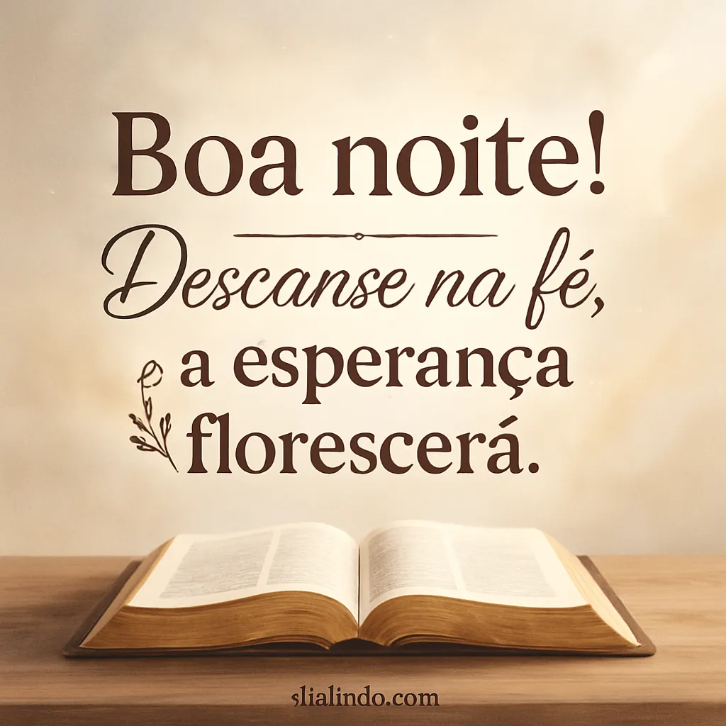 Fé Adormecida, Esperança Desperta - Mensagem inspiradora