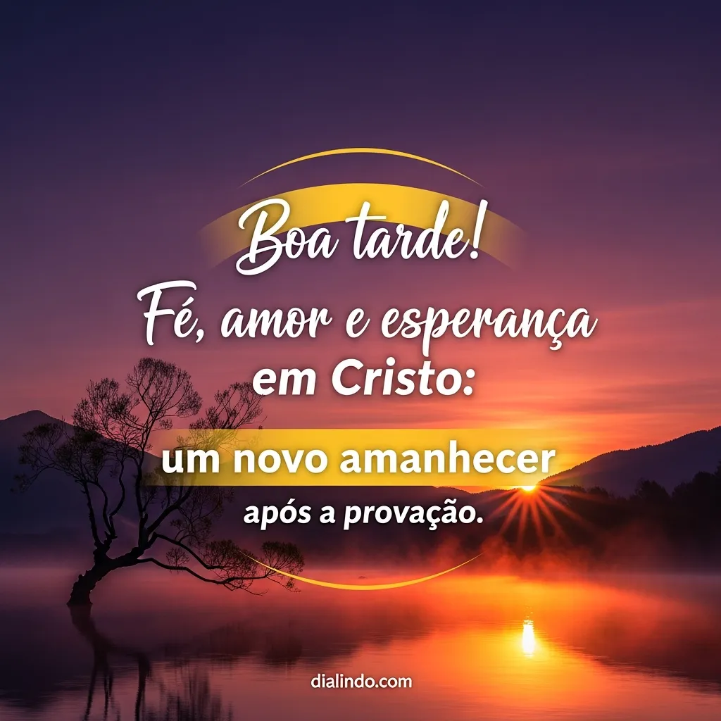 Cristo: Aurora Após Provação