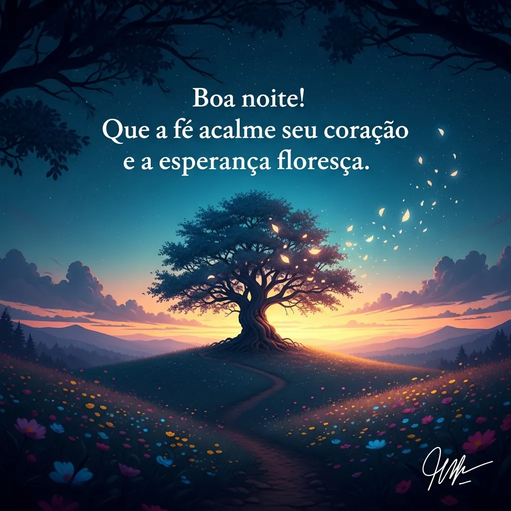 Fé, Acalanto e Florescer da Esperança