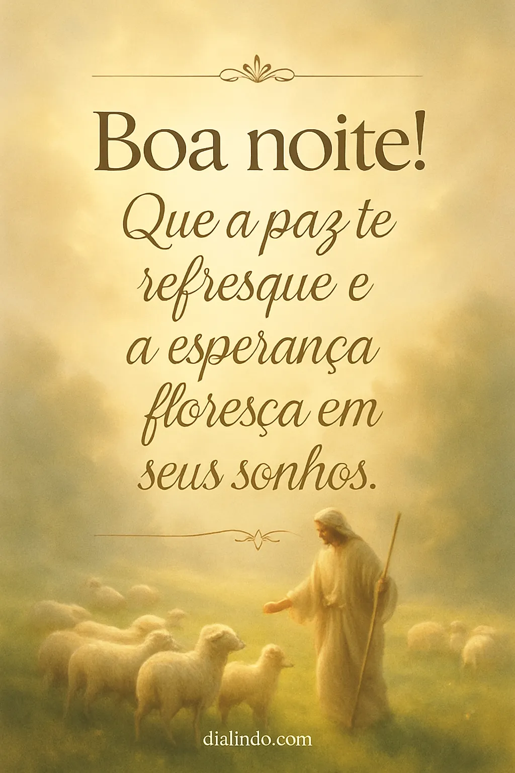 Paz Refrescante, Sonhos Florescendo.