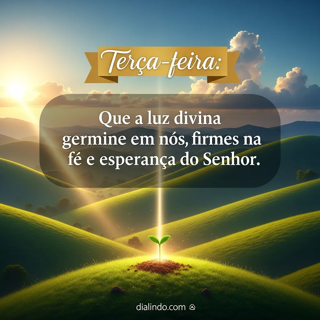 Germinar a luz da Terça