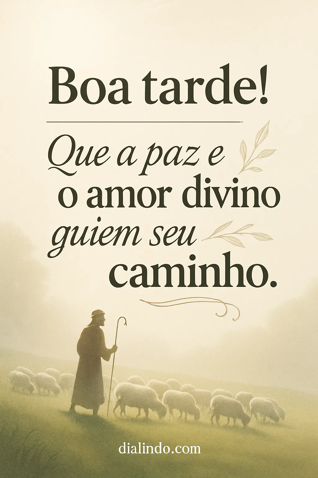 Rumo à Divina Jornada.