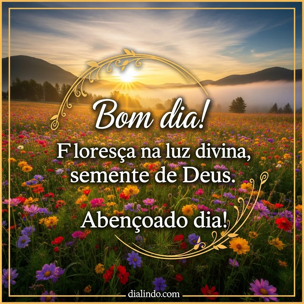 Semente Divina em Flor.