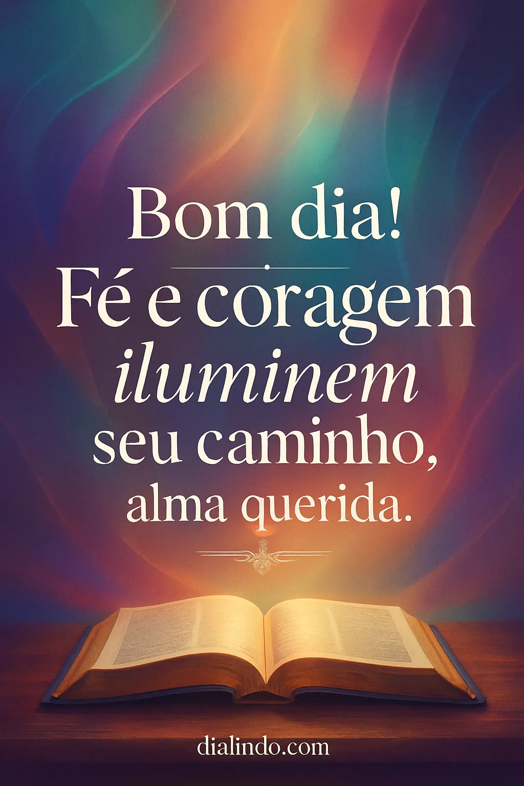Luz na Alma: Caminho Adiante.