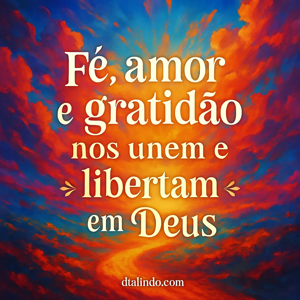União Divina: Fé, Amor, Gratidão