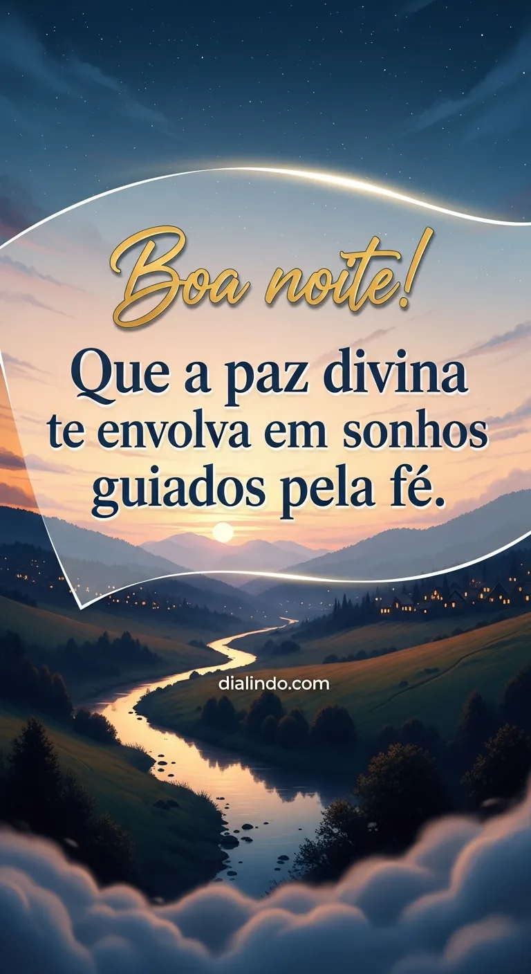 Noite de Paz e Fé Sonhada