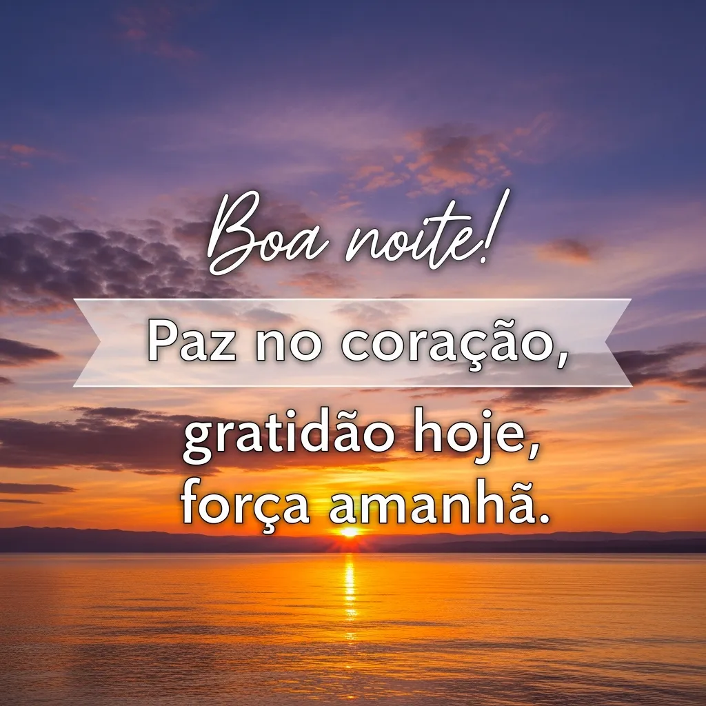 Gratidão Hoje, Força Amanhã