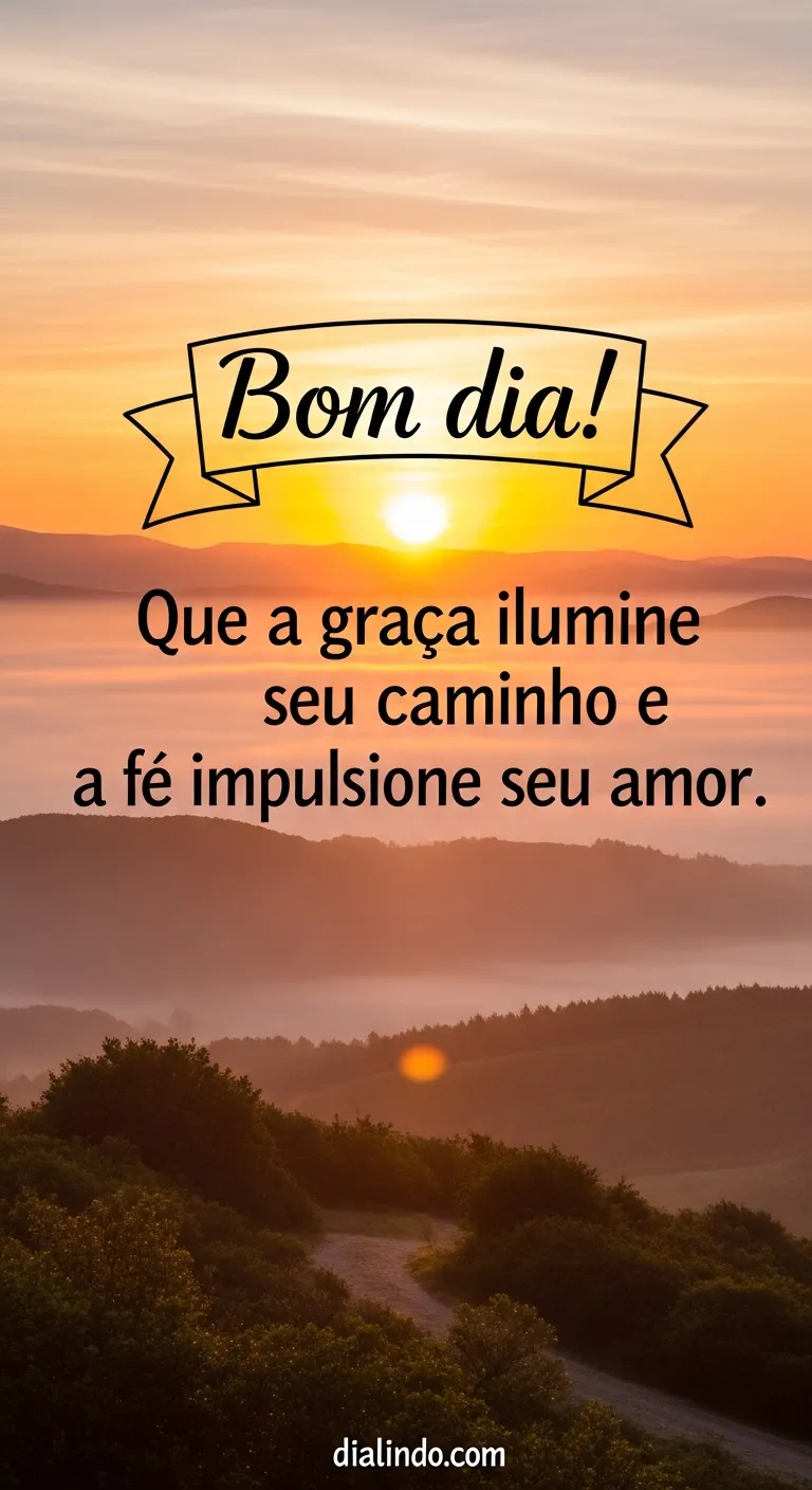 Caminho Iluminado: Amor em Fé.