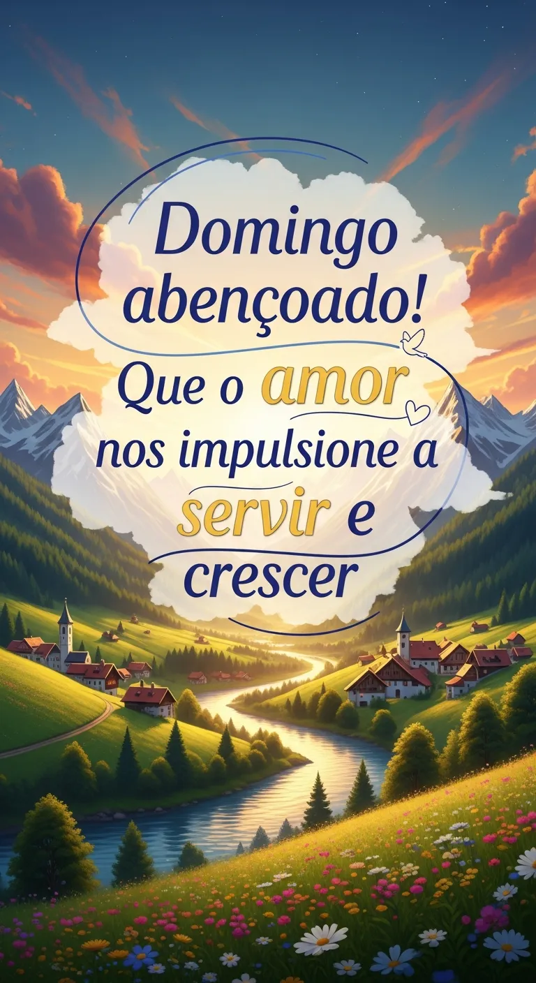 Amor, Serviço, Crescimento Dominical