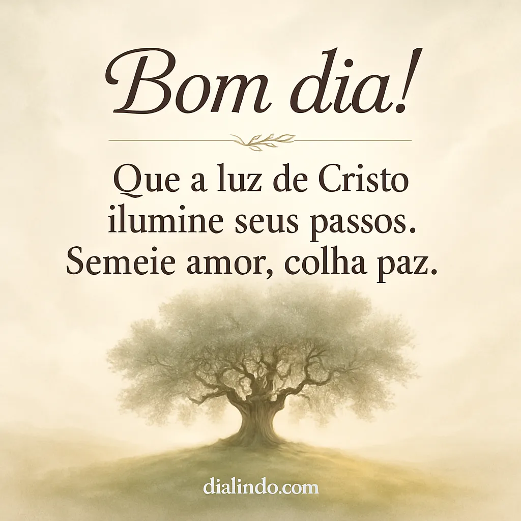 Luz, Amor, Paz: Caminho Cristão.