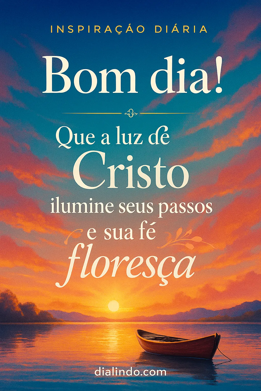 Cristo ilumina a fé-passo