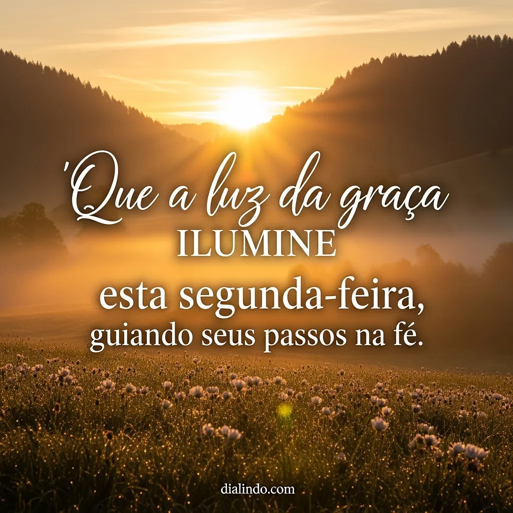 Segunda-feira: Fé Iluminada