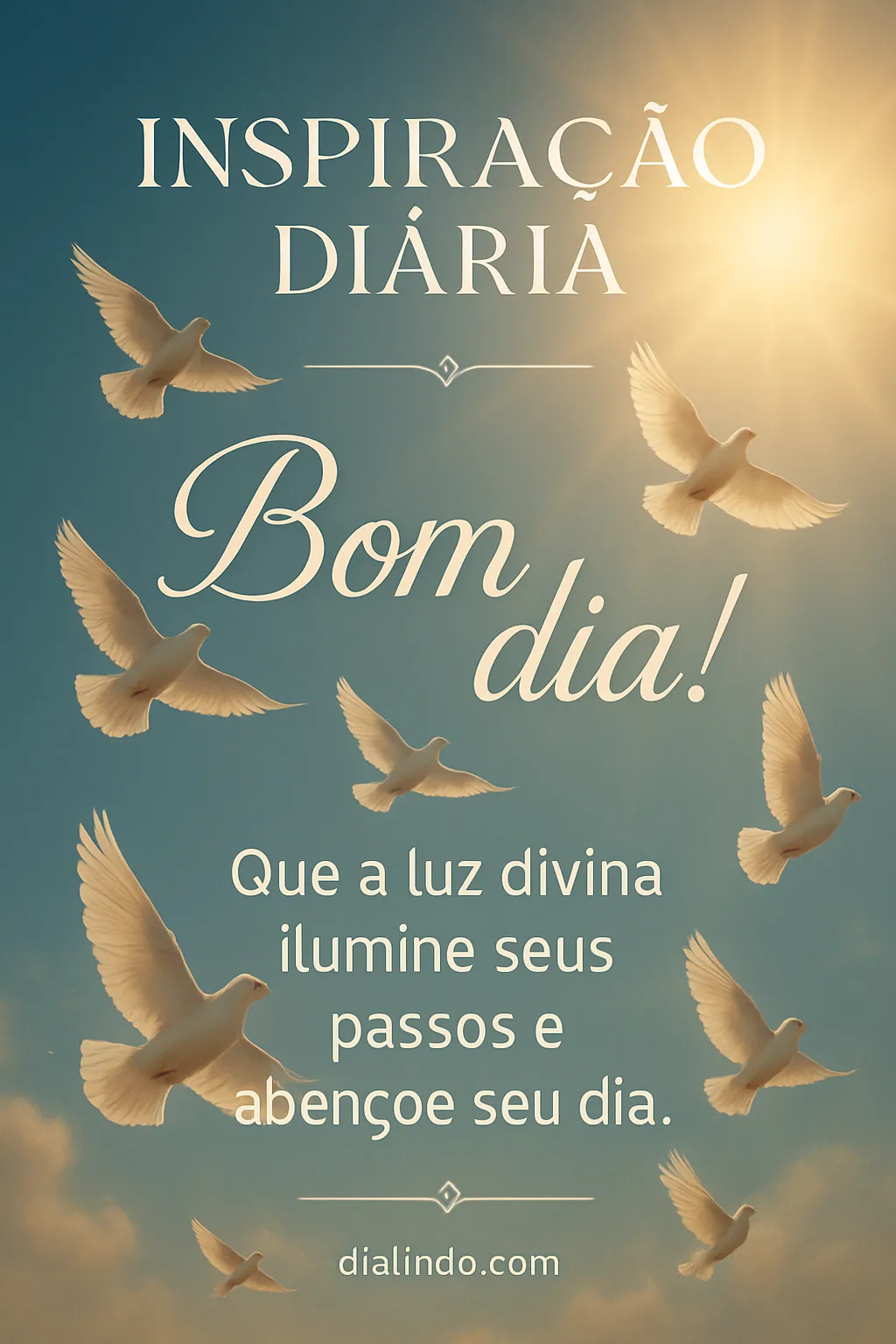 Luz Divina no Caminho Diário