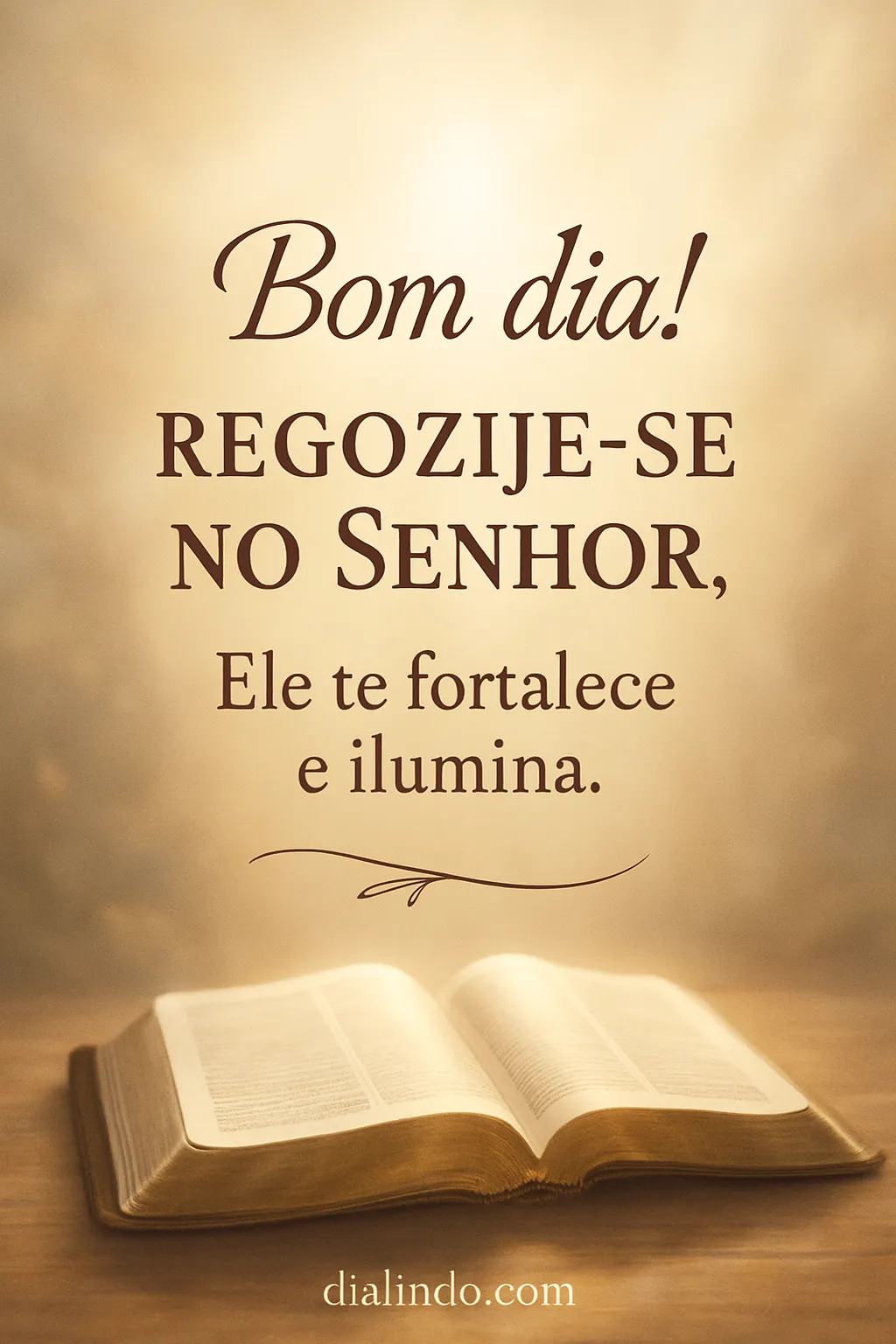 Luz e Força: Regozijo Divino