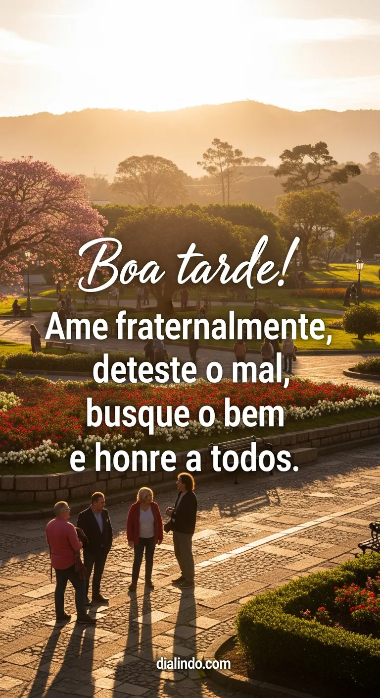 Amor, repúdio e honra.