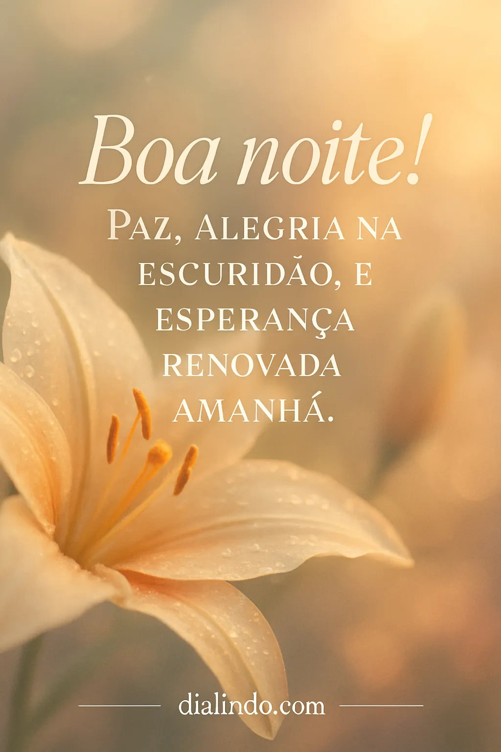 Escuridão Acolhe a Aurora Íntima