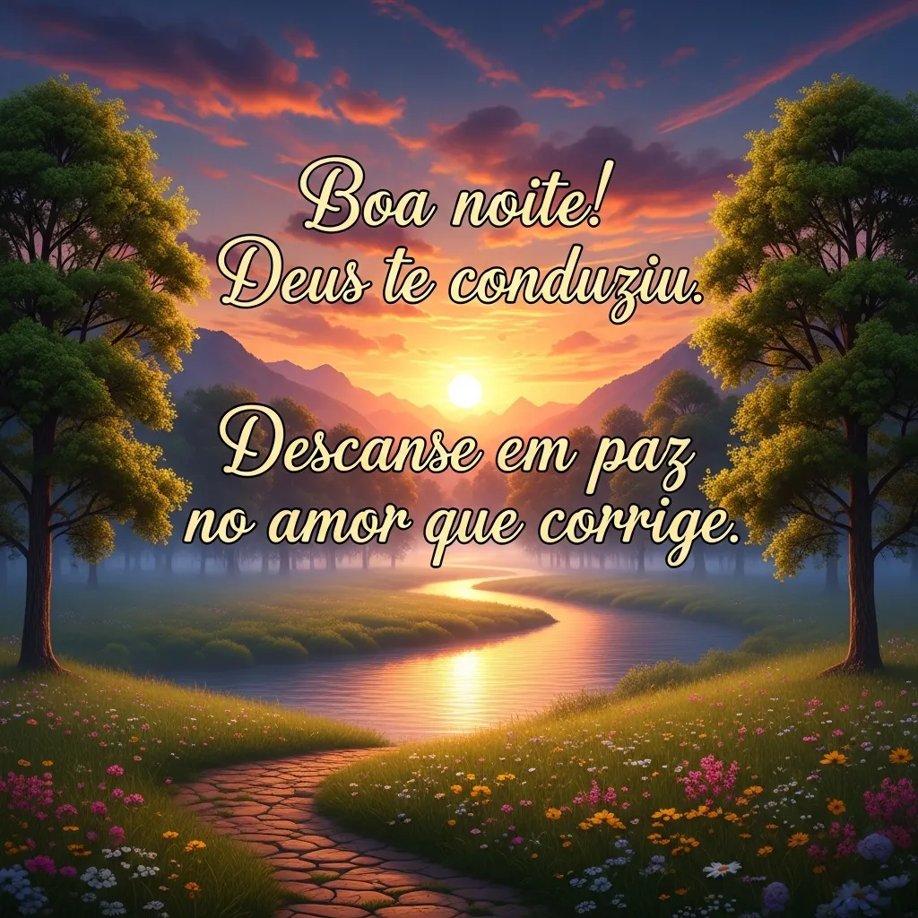 Descanso Guiado, Amor Correto. - Mensagem inspiradora