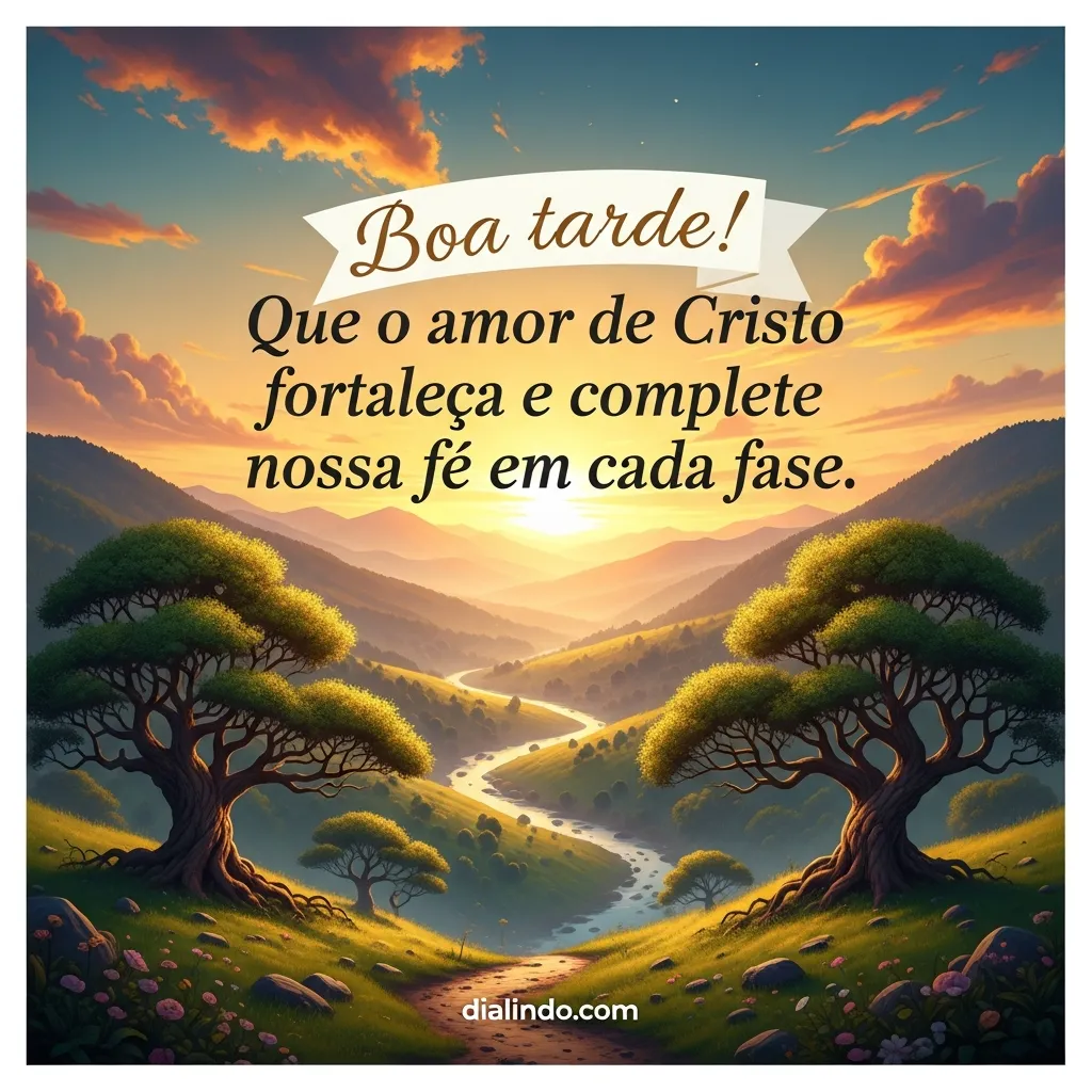 Amor de Cristo: Fé Plena.