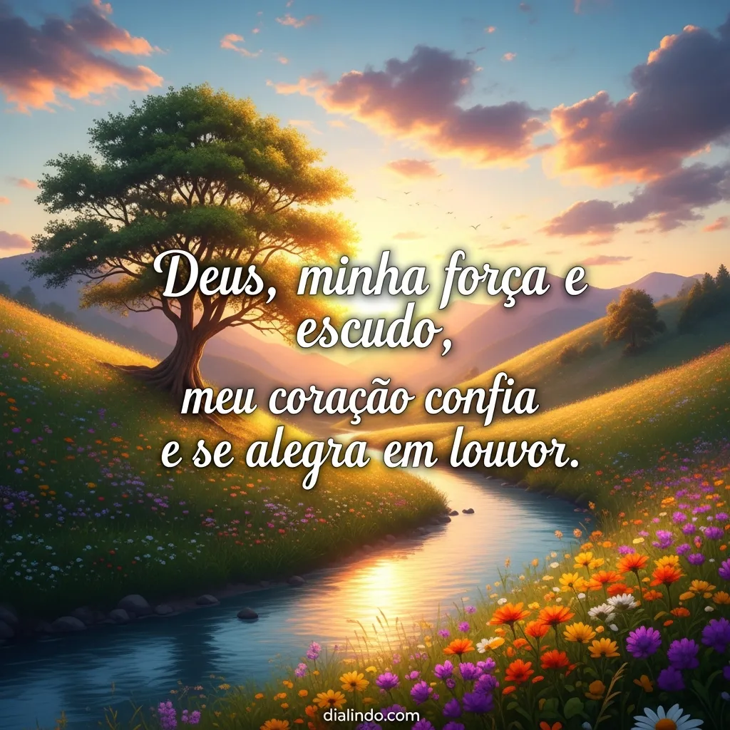 Coração Escudado, Alegria Divina