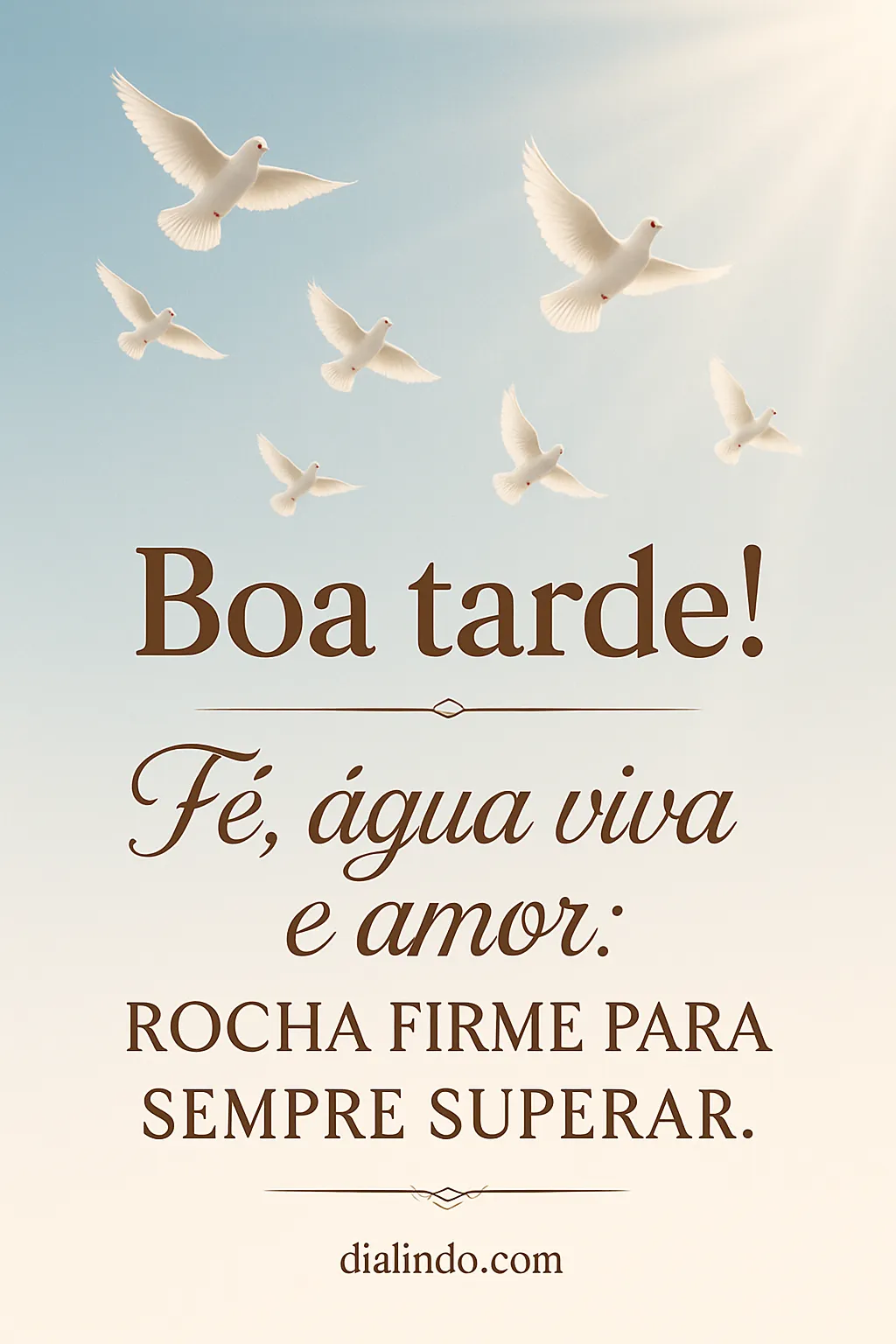 Âncoras da Superação: Fé, Água e Amor