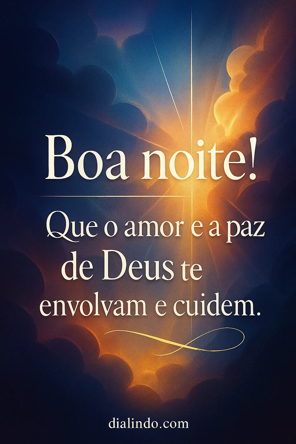 Amparo Divino na Noite.