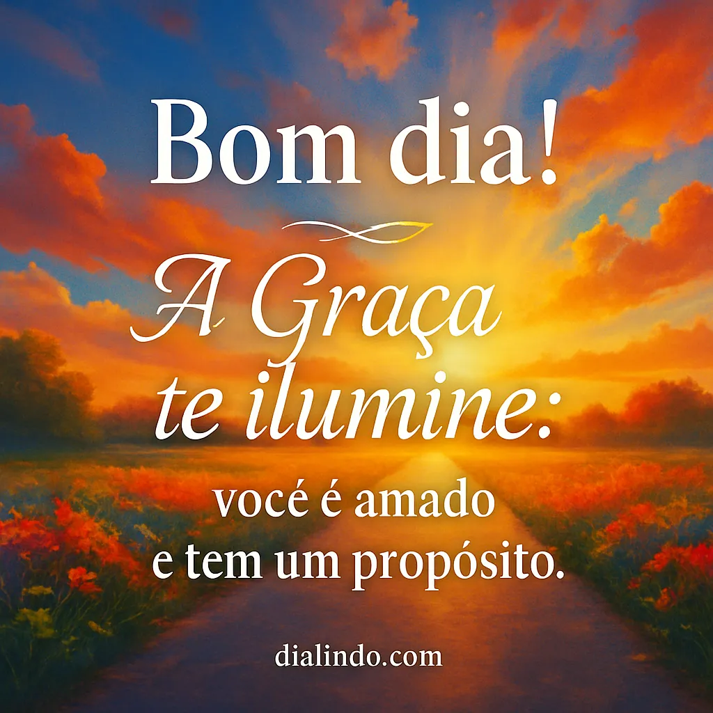 Propósito Iluminado: Graça e Amor.