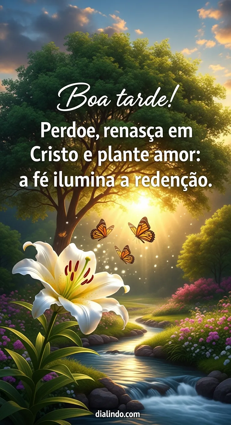 Perdão, Renascimento e Amor Semear.