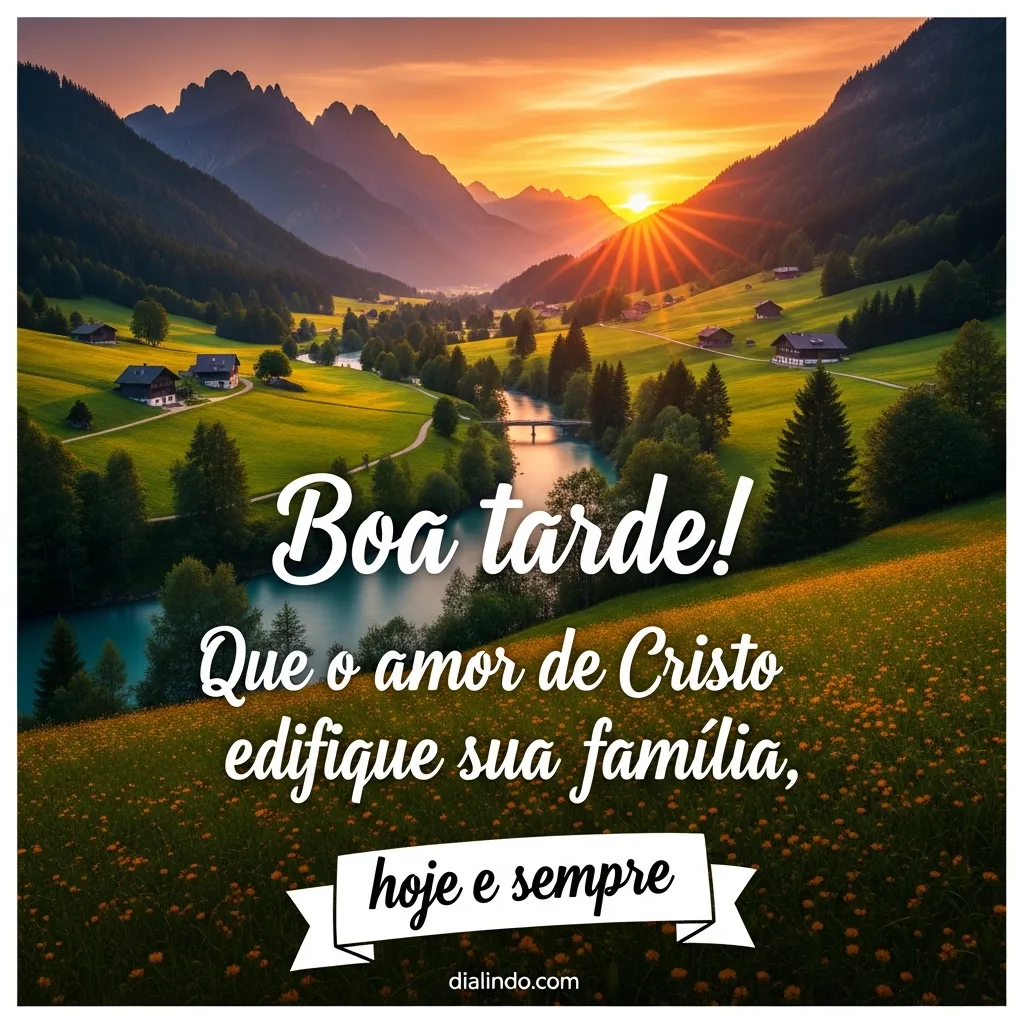 Amor Divino: Lar Edificado.