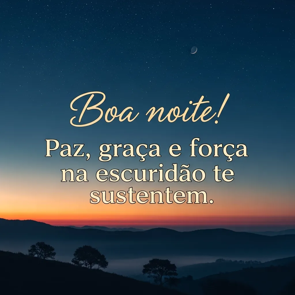 Luz na Escuridão Amparadora