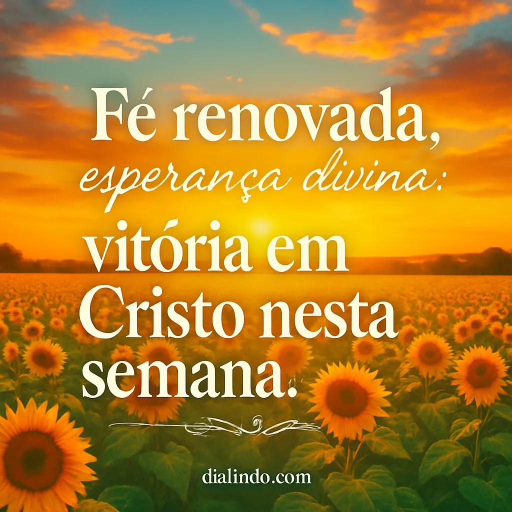 Cristo: Esperança Semanal Vitoriosa